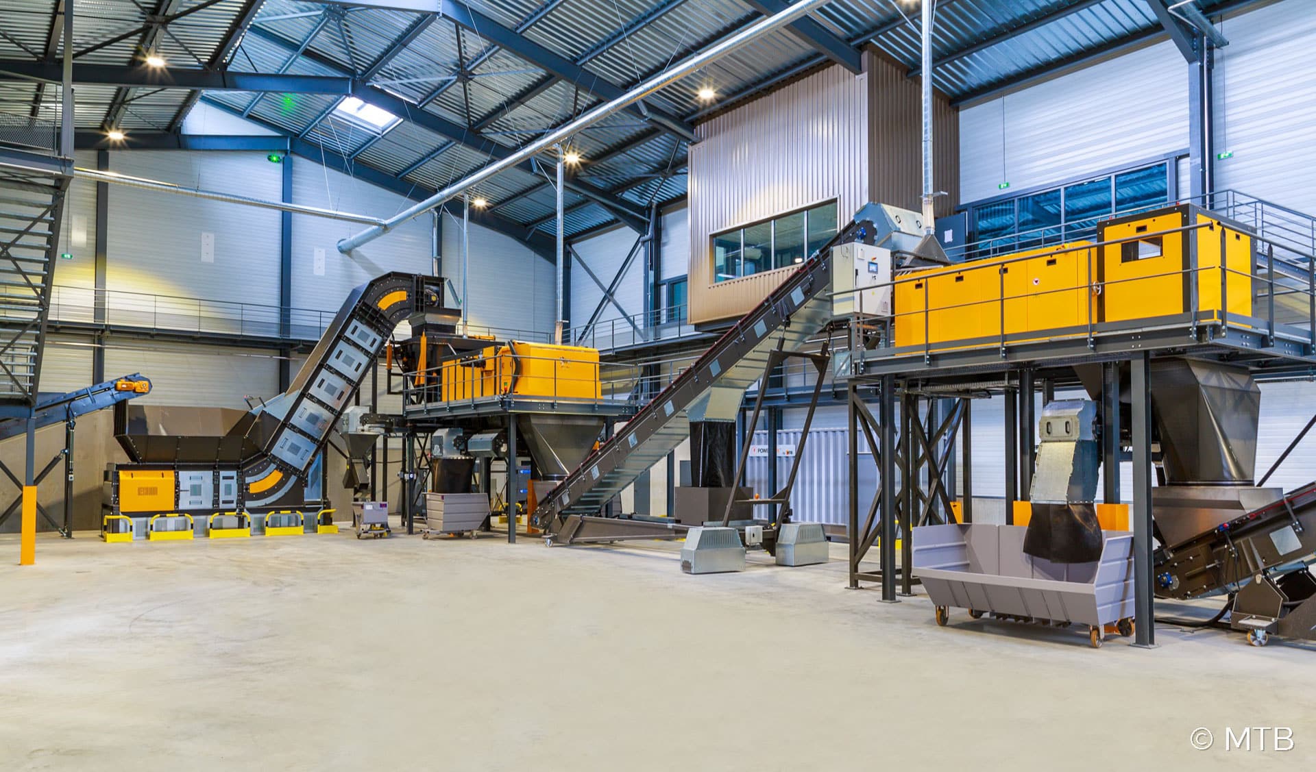 Copper recycling line