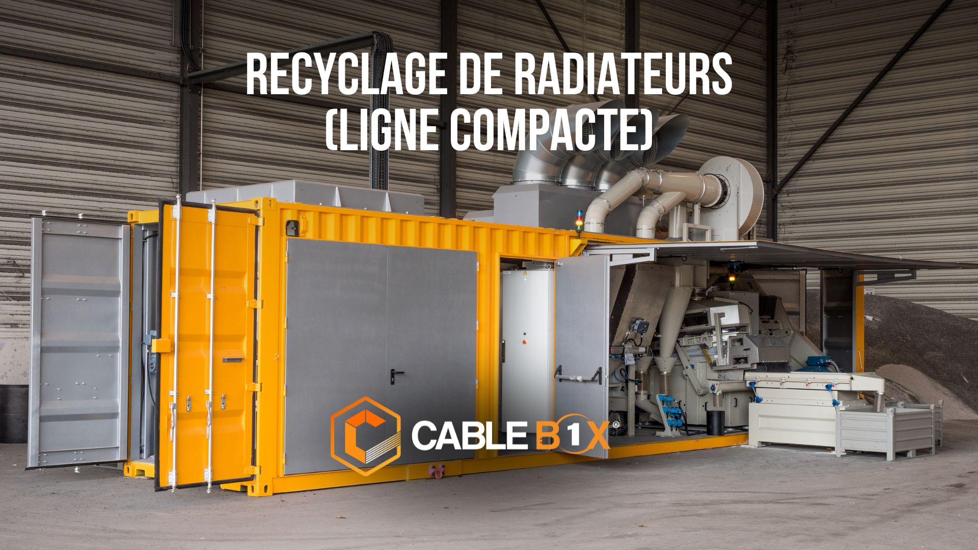 Process de recyclage de radiateurs par MTB