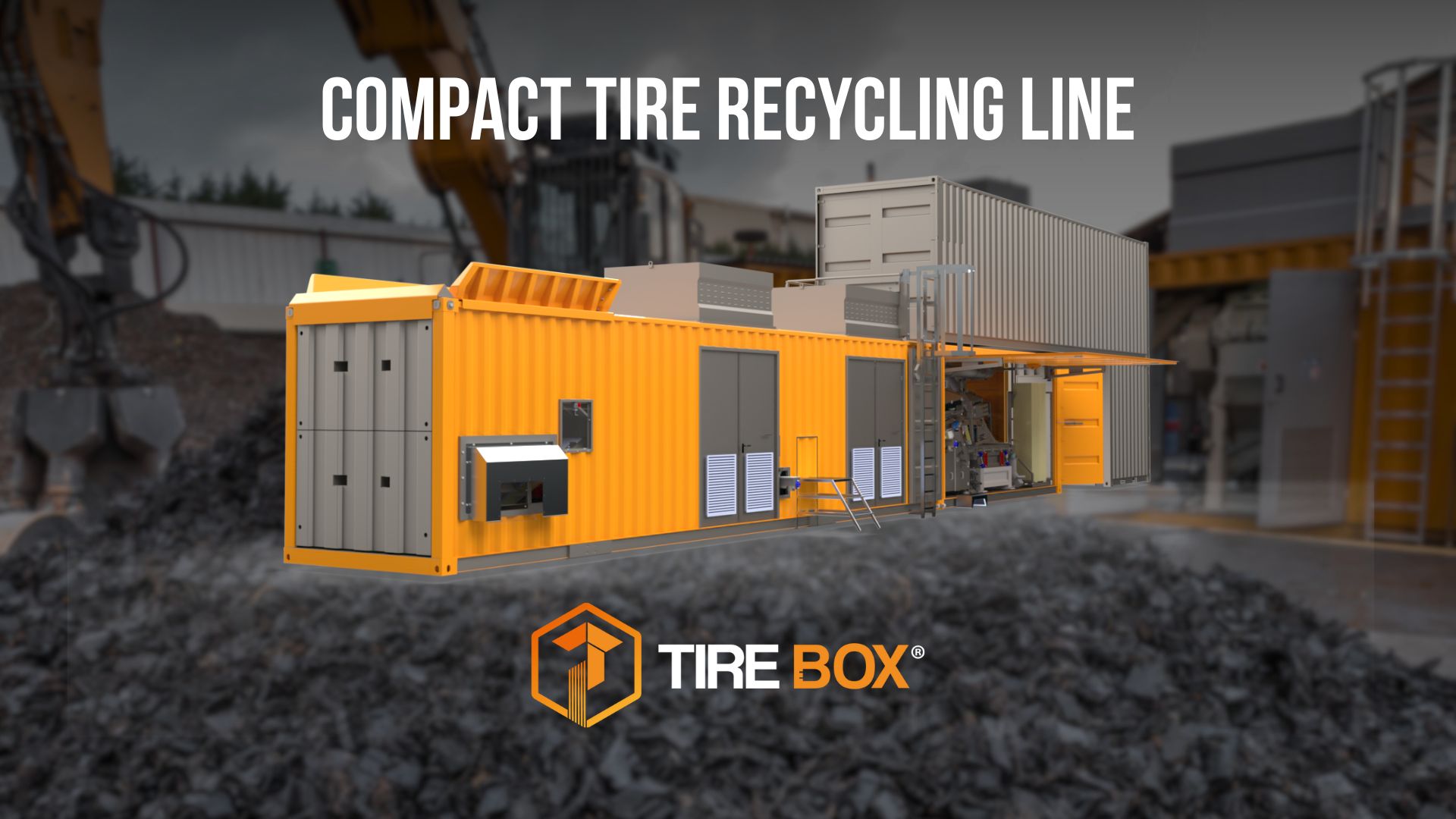 compact tire recycling process