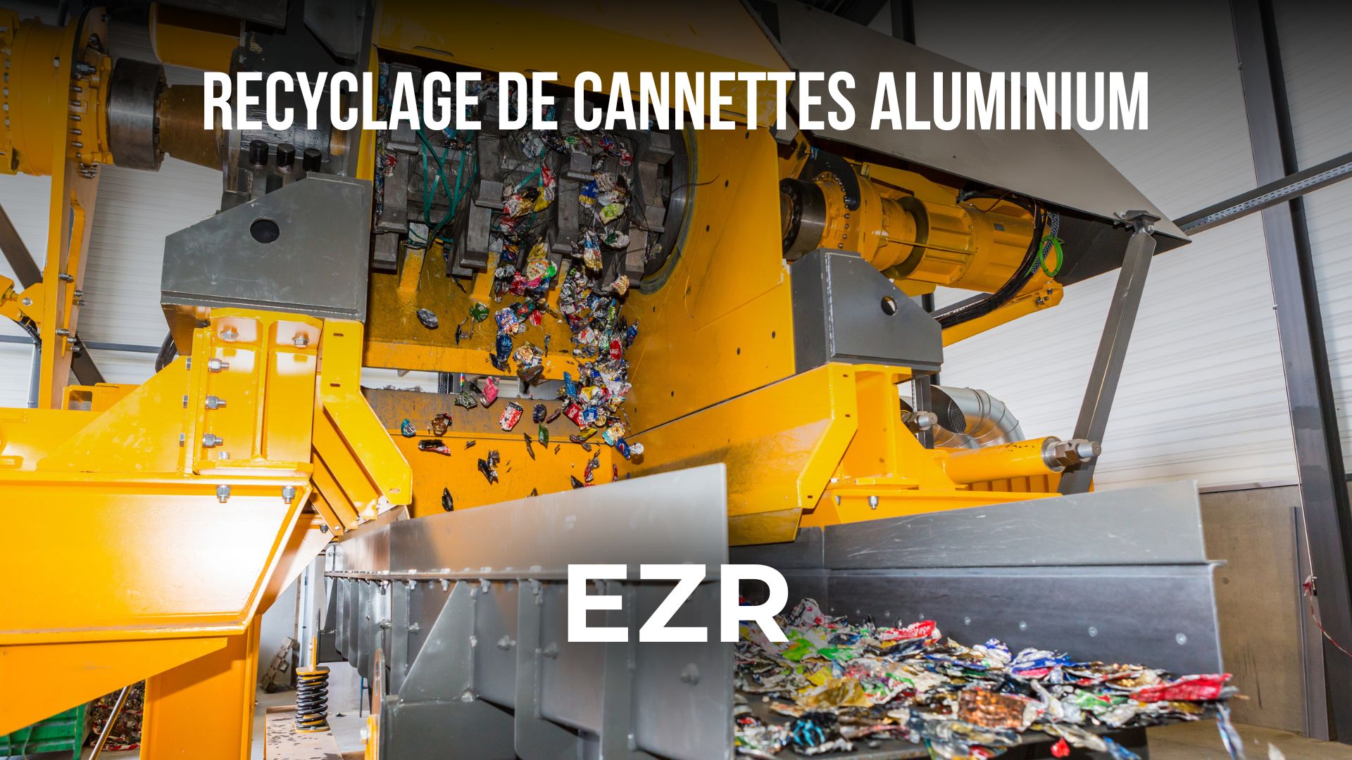 Process de recyclage de canettes en aluminium par MTB