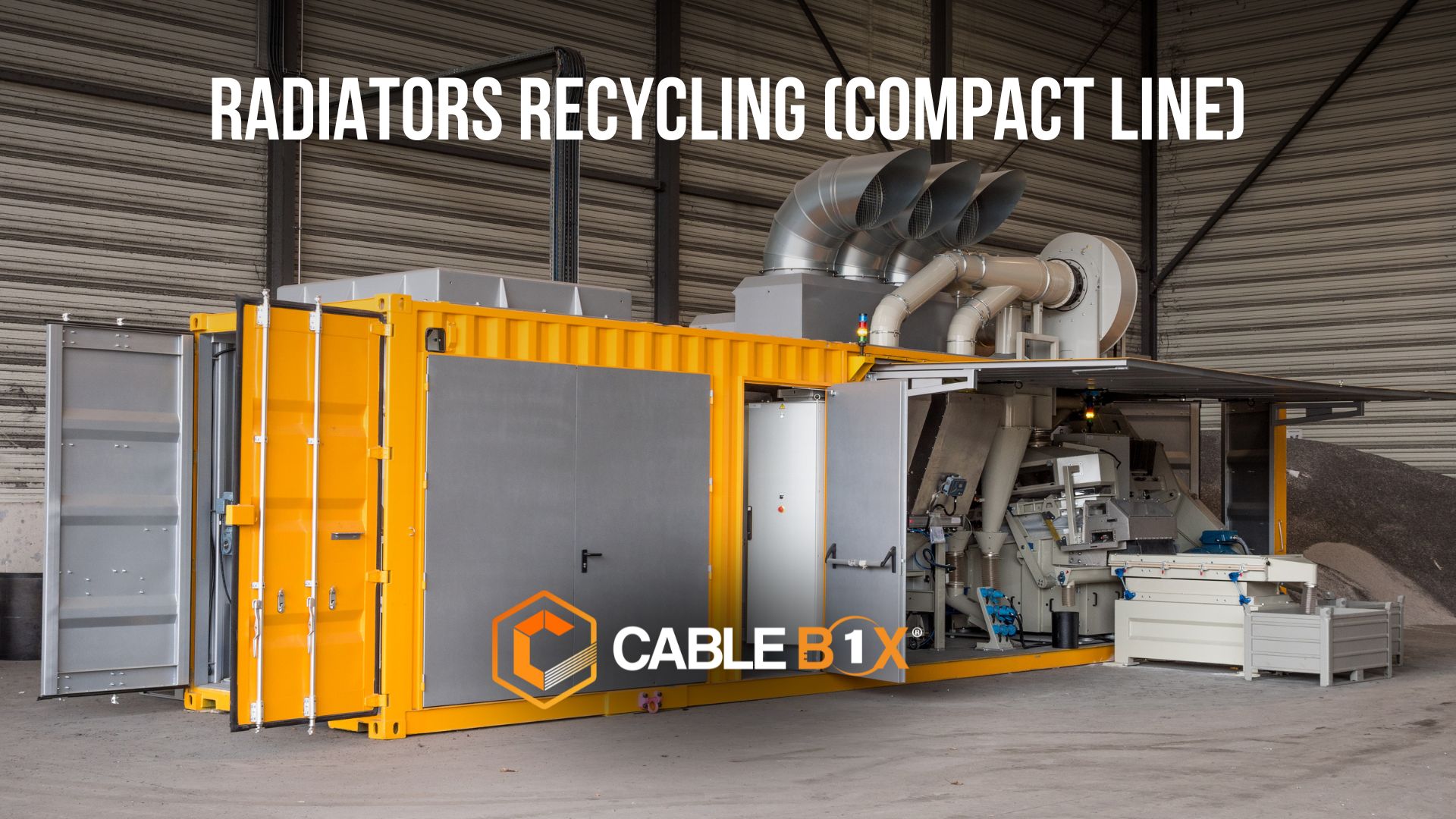 compact radiators recycling process